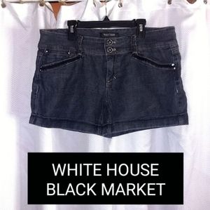 WHITE HOUSE BLACK MARKET CUFFED SHORTS